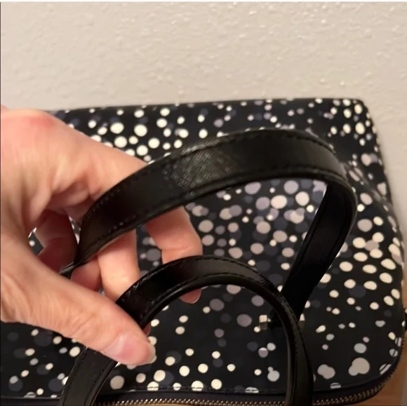 Kate Spade Maize Soiree  Dot Satchel/ Crossbody/ - Picture 3 of 8